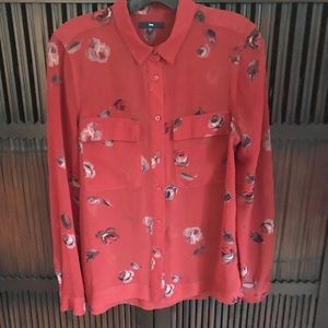 Floral design Gap blouse